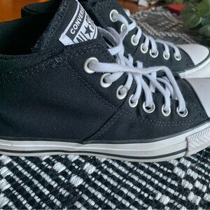 Converse Black and White High-Top Sneakers